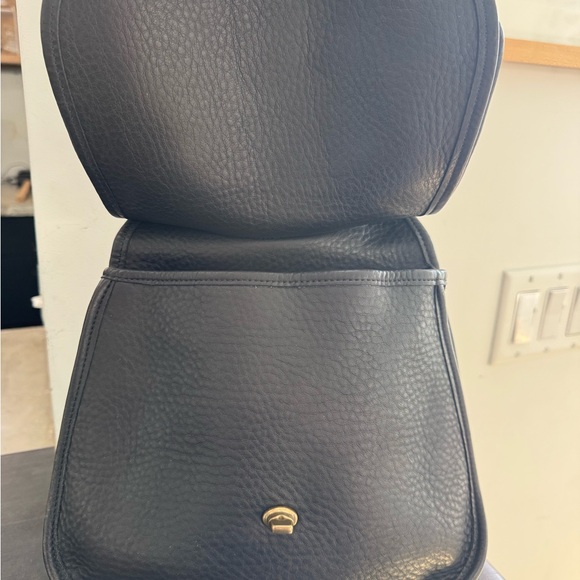 Vintage Coach Berkeley Saddle Bag 9014 Black - Picture 6 of 8